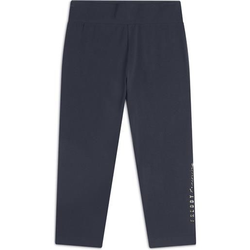 Freddy leggings capri vita alta in jersey con scritta dorata