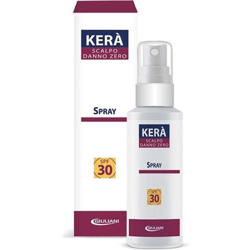 Kera' - scalpo danno zero spf30 - spray protettivo per cuoio capelluto