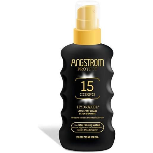 Angstrom - latte spray solare ultra idratante - protezione 15