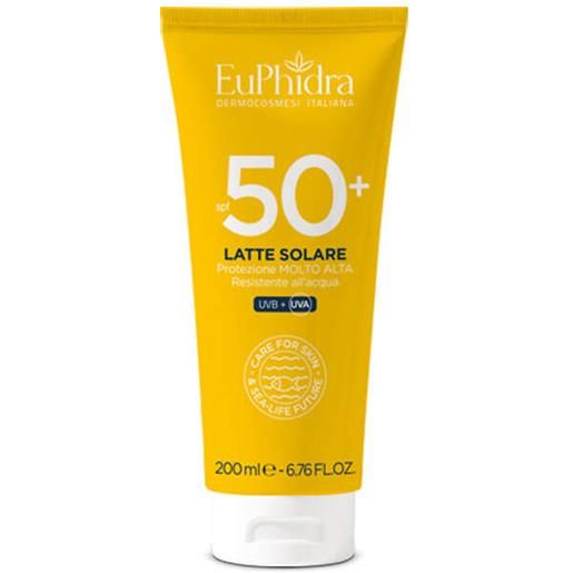 Euphida - latte solare spf 50+ - protezione alta per pelli chiare
