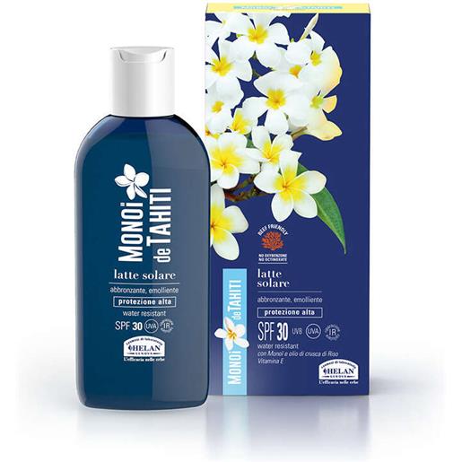 Helan - monoi latte solare spf 30 - protezione elevata per pelli sensibili