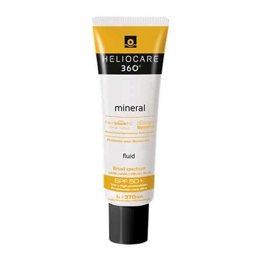 Heliocare - crema fluida solare 360 mineral spf 50 - protezione totale