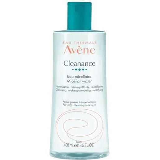Avene - acqua micellare cleanance 400ml - delicata e purificante
