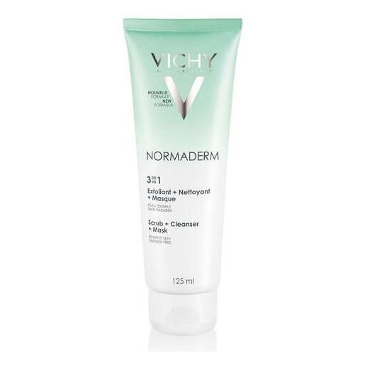 Vichy - normaderm 3 in 1 - detergente, esfoliante e maschera 125 ml