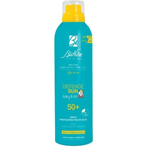 Bionike - defence sun baby & kid spray spf 50+ - 200 ml