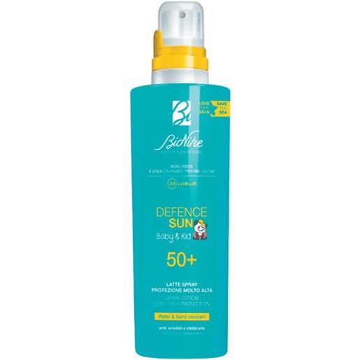 Bionike - defence sun 50+ - latte spray per bambini 200 ml
