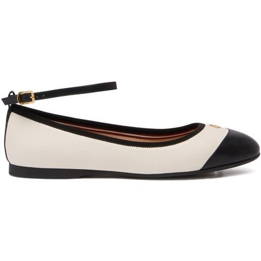 Bally ballerine ysla con cinturino alla caviglia - toni neutri