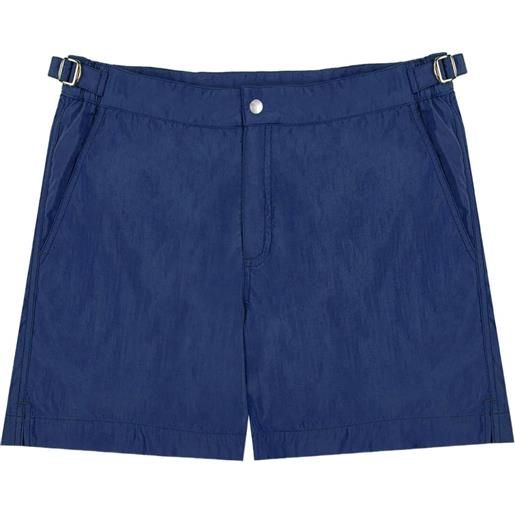 Incotex costume da bagno con applicazione - blu