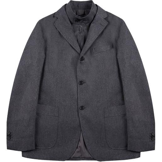 Incotex giacca con inserto rimovibile - grigio