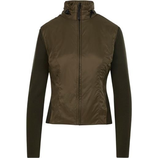 Aztech Mountain giacca con zip matterhorn - verde