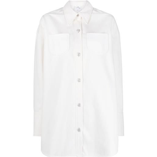 Courrèges camicia - bianco