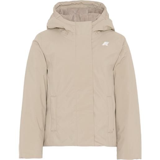 K Way Kids giacca p. Lily con cappuccio - toni neutri