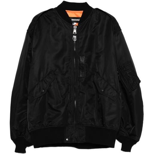 Junya Watanabe accordion pleat cape - nero