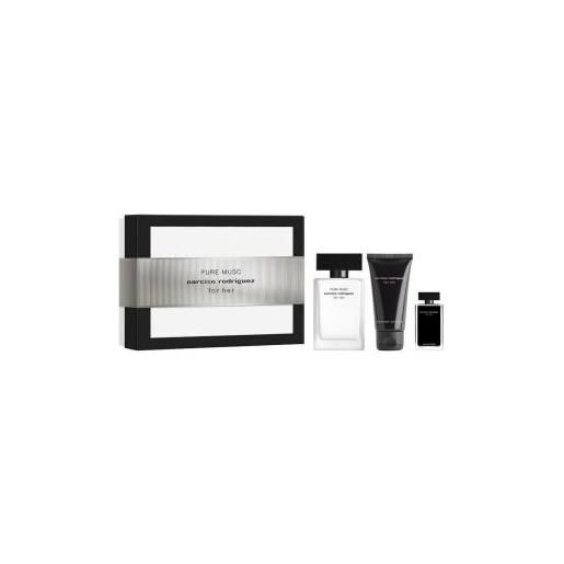 Narciso Rodriguez pure musc for her cofanetto 50 ml, body lotion 50 ml + for her edt 7,5ml