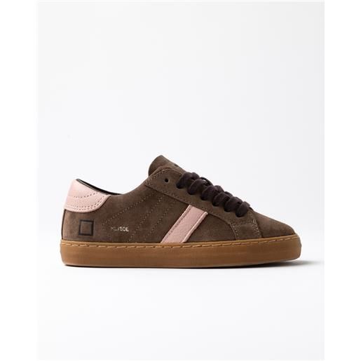 D.A.T.E. hill low 3 suede taupe