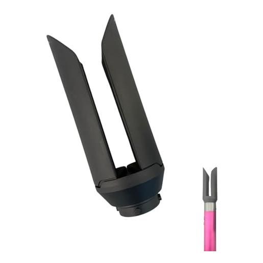 Moupaa accessorio per capelli dyson airwrap hs01 hs05 hs08 - styling liscio con meno danni e rottura dei capelli (nero)