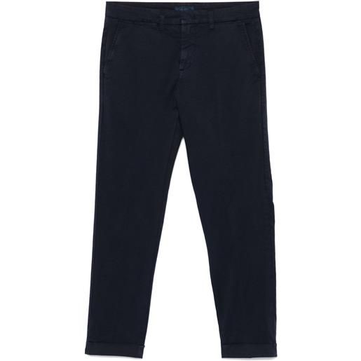 Fay pantaloni affusolati - blu