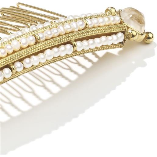 Goossens fermaglio con perle venise - oro