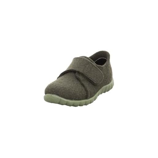Superfit happy, pantofole bambini e ragazzi, verde 7010, 24 eu