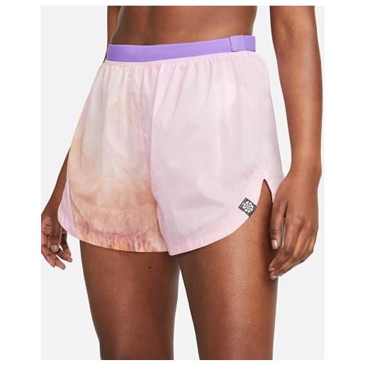 Nike dx1021-756 w nk trail rpl mr 3 br short pantaloncini donna rosa taglia xs