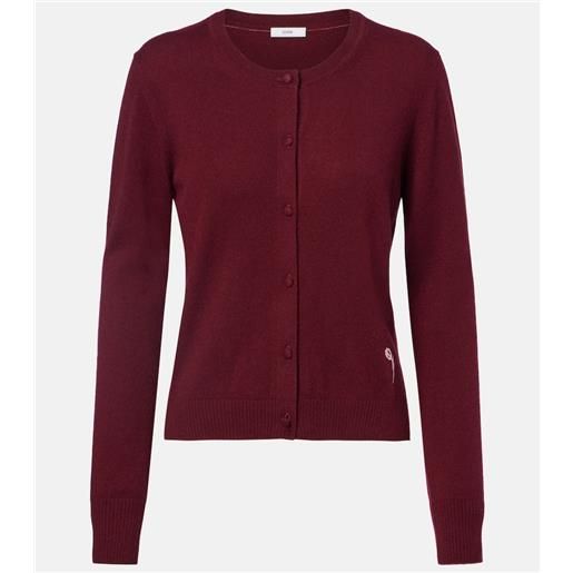 Erdem cardigan in cashmere e lana con ricamo