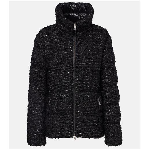 Moncler piumino urbel in tweed
