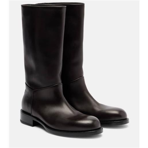 The Row stivali nobilis riding in pelle