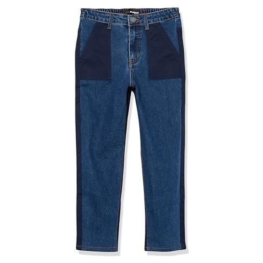 Desigual denim_ame pantaloni casual, blu, l bambino