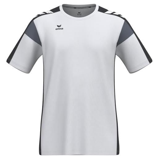Erima t-shirt funzionale celebrate 125 (1082505) uomo, bianco/nero, xxl