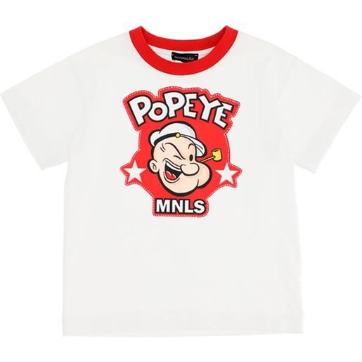 Monnalisa t-shirt jersey stampa characters