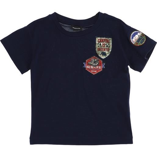 Monnalisa t-shirt jersey patch mountain