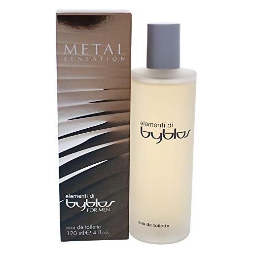 Byblos profumo edt pour homme metal profumo uomo eau de toilette 120ml