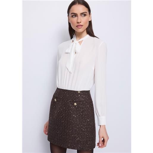 Gaudì abito da donna con collo a foulard