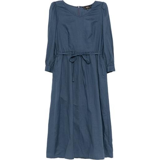 To b. by agnès b. abito con scollo a v - blu