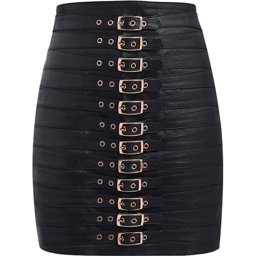 Manokhi minigonna dita - nero