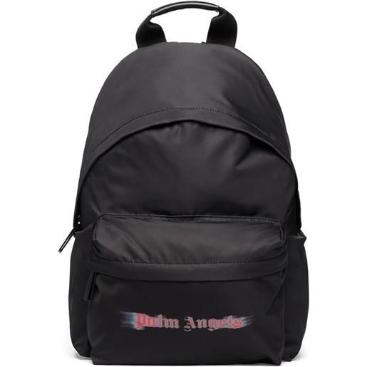 Palm Angels Kids zaino con logo - nero