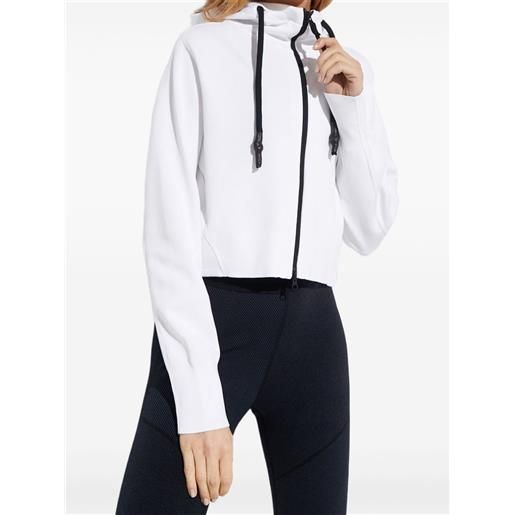 GAUGE81 felpa edson con cappuccio - bianco