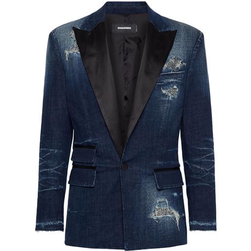 DSQUARED2 blazer denim - blu