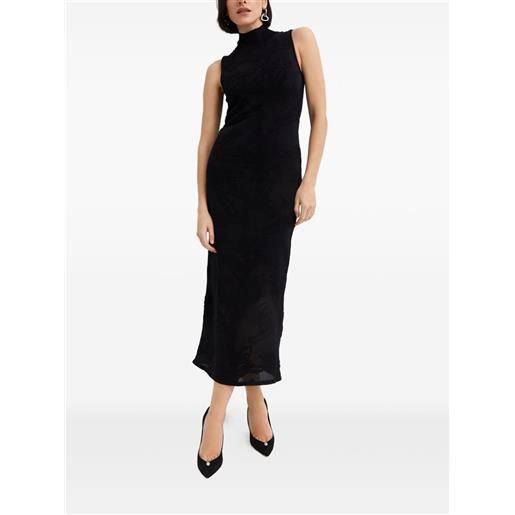 Hervé Léger abito lungo smanicato - nero