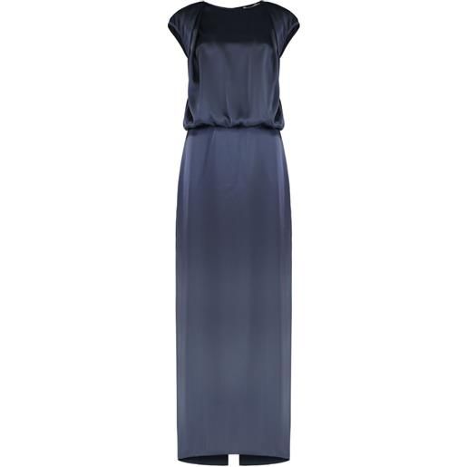 Les Filles d'Eva abito con spacco posteriore - blu