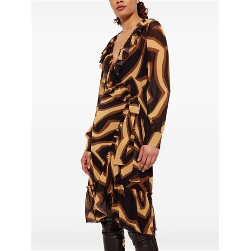 PUCCI abito con stampa - toni neutri