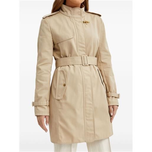 Fay cappotto con cintura - toni neutri