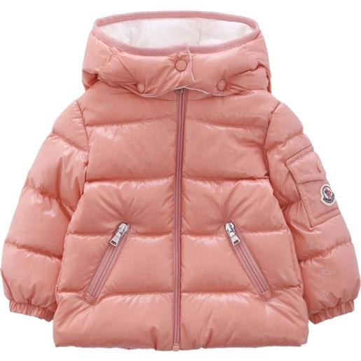 Moncler Enfant piumino con cappuccio - rosa