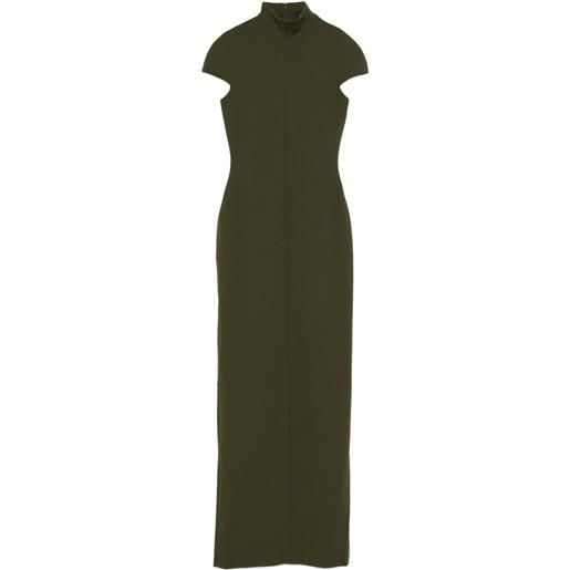 Solace London abito lungo a collo alto - verde