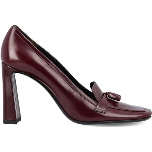 Saint Laurent pumps con nappa 90mm - rosso
