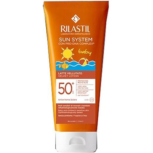 RILASTIL sun system baby latte velluto spf50+ 250 ml