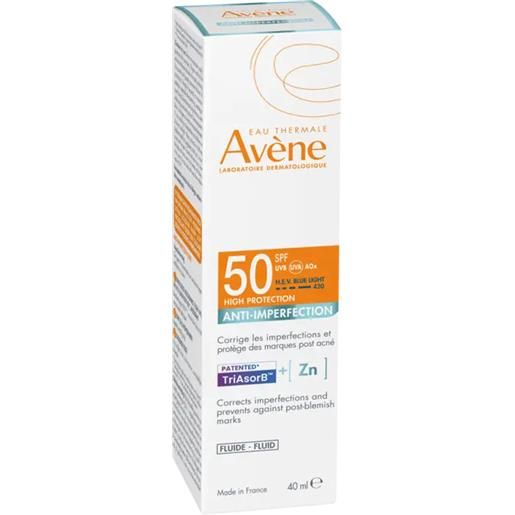 AVENE (PIERRE FABRE IT. SPA) avène fluido anti-imperfezioni spf50 40 ml - fluido leggero spf elevato