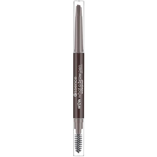 Essence wow what a brow black-brown 04 waterproof matita sopracciglia wp matita automatica