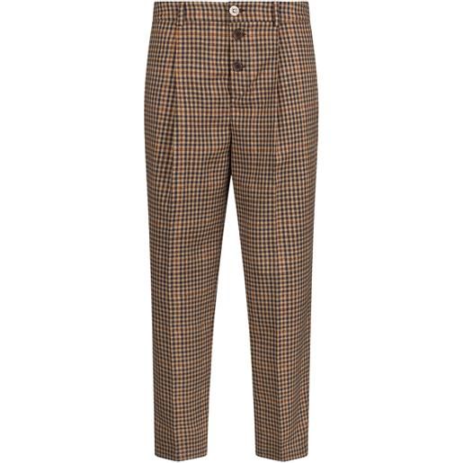 Liu Jo pantaloni donna a quadretti fantasia 44,46