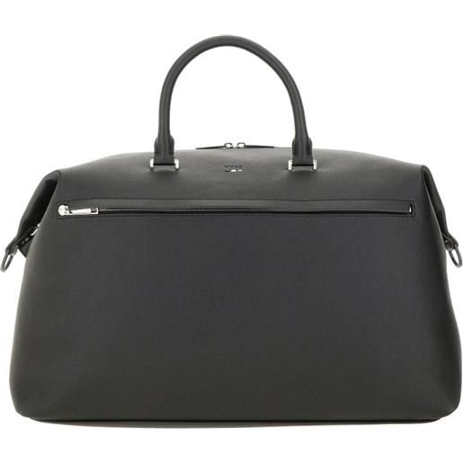 BOSS borsone con zip - nero